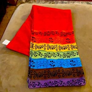 Multicolored scarf